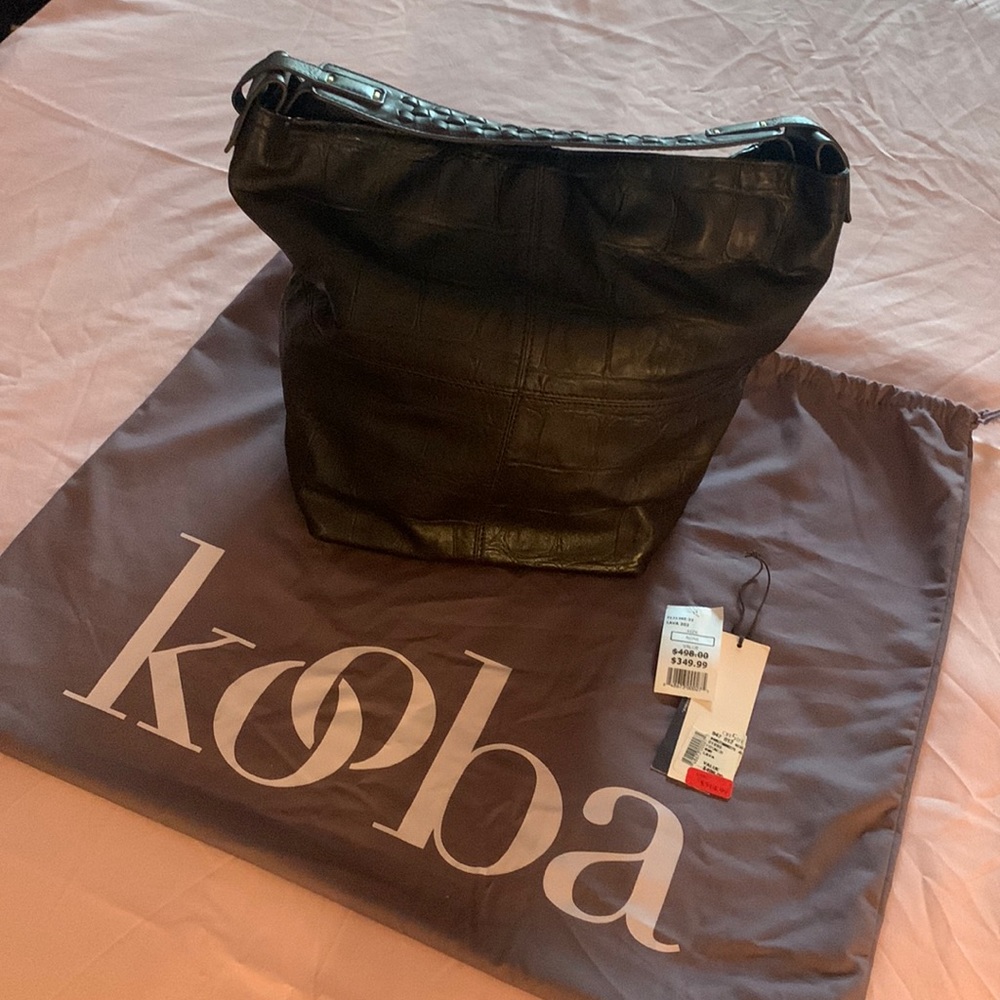 Brown leather Kooba bag